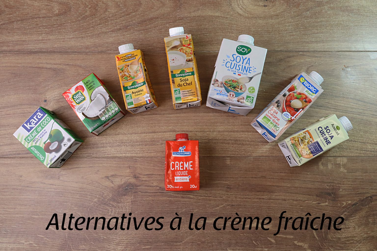 Trouver des alternatives à la crème fraîche