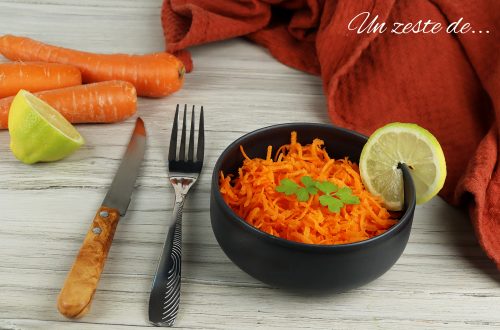 carottes au citron