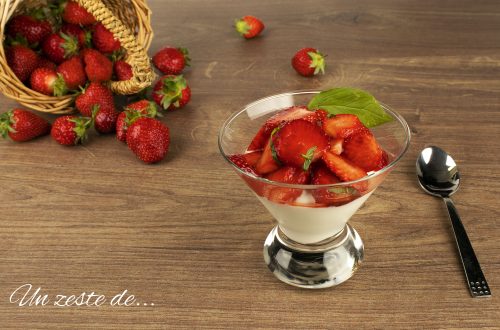 fromage blanc fraise