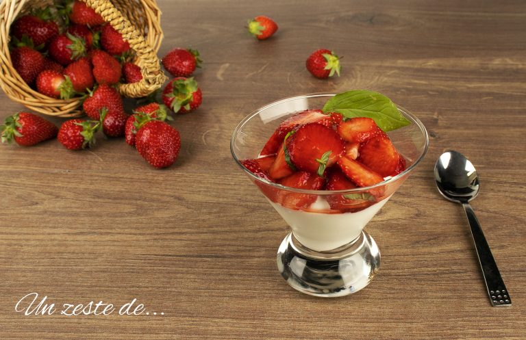 fromage blanc fraise
