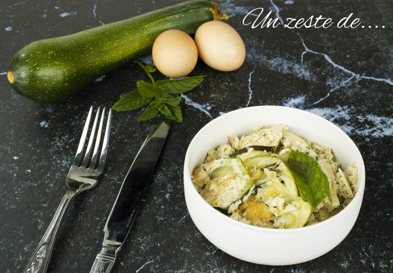 omelette aux courgettes